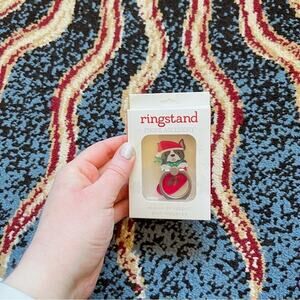 Puppy Christmas Ringstand Phone Accessory Stand